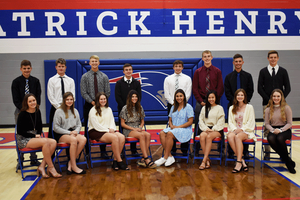 Patrick Henry homecoming court